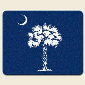   Palmetto Moon, South Carolina Flag Cutting Board: Kitchen & Dining