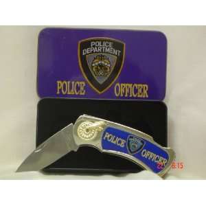  Police Officer Collectable Pocket Knife 