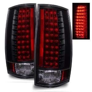  07 11 Chevy Surburban Black LED Tail Lights: Automotive