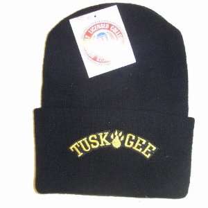 TUSKEGEE GOLDEN TIGERS BEANIE ski cap hat one size officially licensed