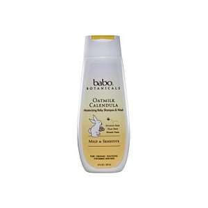 Babo Botanicals Oatmilk Calendula Moisturizing Baby Shampoo and Wash 
