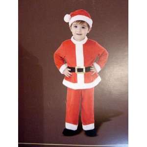  Santa Claus Toddlers 2t Costume 1 2years Toys & Games