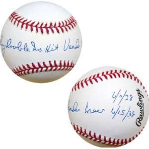  Johnny Vandermeer Autographed Baseball: Sports 