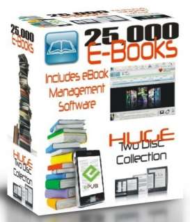 25,000 E books For KOBO eReader  Plus Software  