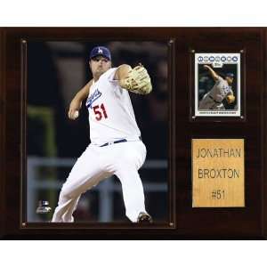  MLB Jonathan Broxton Los Angeles Dodgers Player Plaque 