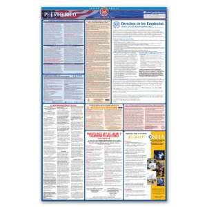  Puerto Rico State and Federal Labor Law Poster   Spanish 