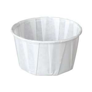   25 oz. White Paper Souffle / Portion Cup 5000/CS