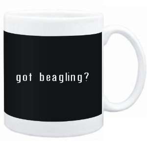  Mug Black  Got Beagling?  Sports