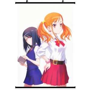  Ano Hana Anime Wall Scroll Poster Chiriko Tsurumi & Naruko 