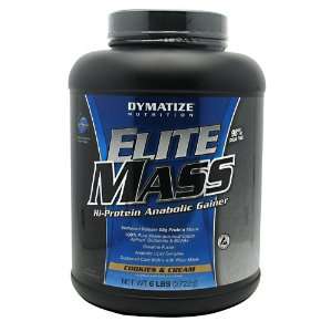    Dymatize Elite Mass Cookies And Crm 6lb