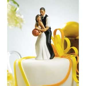  Basketball Dream Team Bride and Groom Couple Figurine 
