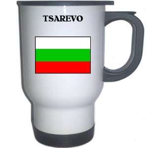 Bulgaria   TSAREVO White Stainless Steel Mug