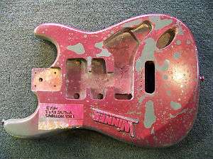 horror haunted murder serial killer stratocaster ghost relic guitar 