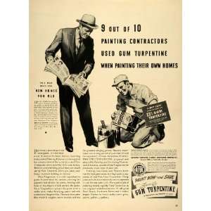 1940 Ad American Turpentine Farmers Association Cooperative Paint 