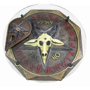    Evil Baphomet Goat Head Ouija Board Satanic Nemesis