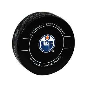    Sherwood Edmonton Oilers Official Game Puck: Sports & Outdoors
