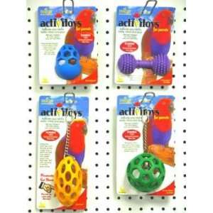   zeusd1 EPST 1255237 Rubber Toy  Holee Roller For Birds: Pet Supplies