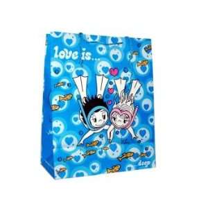  Love IsDeep. Super Giant Gift Bag Case Pack 12 