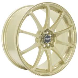    Kyowa Racing Series 626 Gold   17 x 7 Inch Wheel: Automotive