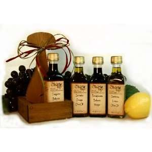 Gourmet Olive Oil and Balsamic Vinegar Gift Set: The Fruity Sampler
