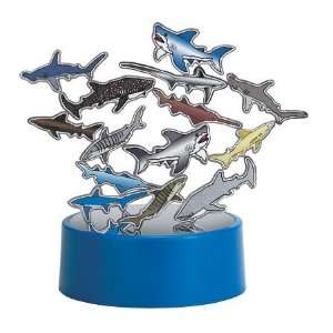  Sharks Magnetic Sculpture: Toys & Games