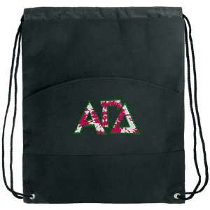  Alpha Gamma Delta Drawstring Backpack Bags: Sports 
