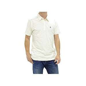  Volcom Bangout Slub Polo (Off White) Small   Knits 2012 