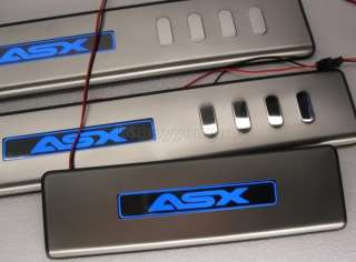 10 11 Mitsubishi ASX LED Stainless Steel door sill Protectors