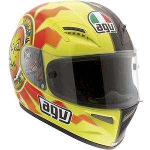  AGV Grid Rossi Sun & Moon Helmet   Small/Yellow/Black 