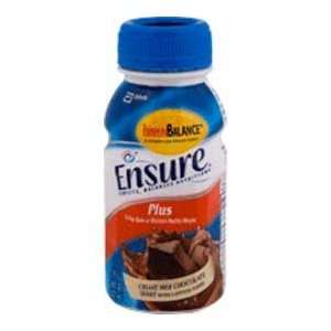   Ensure Plus Chocolate Retail 8Oz Bottle
