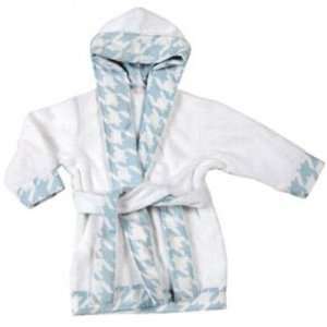  Blue Hooded Bath Robe 