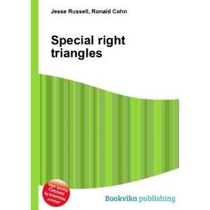  Special right triangles Ronald Cohn Jesse Russell Books