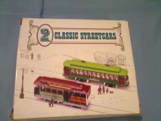 CLASSIC STREETCARS DESIRE ST. AND POWELL & MASON ST. TROLLEYS NEW 