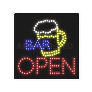  Open Bar LED Sign: Home Improvement