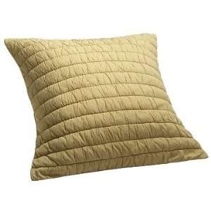  west elm Channel Stitch Euro Sham, Horseradish