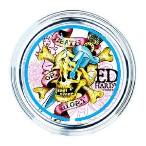  Don Ed Hardy Death or Glory Neon Clock: Home & Kitchen