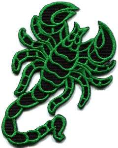 Scorpion tattoo Muay Thai applique iron on patch S 234  