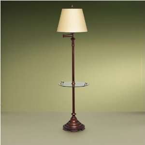   Copper Bronze Floor lamp 1 Light Tray Portable 74184
