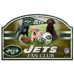   NFL New York Jets 11 by 17 Killen Style Wood Sign: Sports & Outdoors