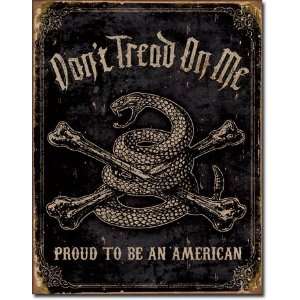  Dont Tread On Me Sign Proud To Be American Rattle Snake 