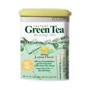 Jackie Chans XTRAGREEN Green Tea Beverage Mix, Lemon with Splenda 32 
