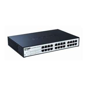 New D Link Switch DGS 1100 24 Easysmart 24 Port Gigabit Retail 802.3x 