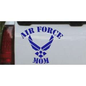 Blue 16in X 18.1in    Air Force Mom Military Car Window Wall Laptop 