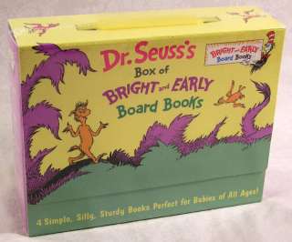 Dr. Seuss Board Book Collection__4 Books__New!  
