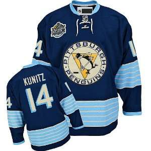   Chris Kunitz Hockey BLUE Jersey 46 60 Drop Shipping
