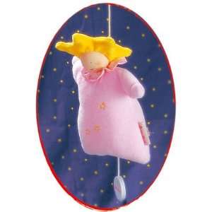  Kathe Kruse Musical Milky Way Star Child Doll   Pink 7 in 