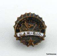 UNITED AUTO WORKERS   UAW Union Retired Member PIN  