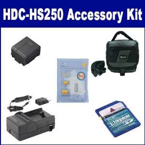  Panasonic HDC HS250 Camcorder Accessory Kit includes SDM 