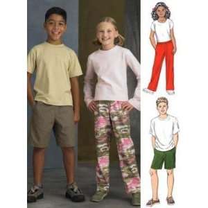   Childrens Pants and Shorts Pattern By The Each Arts, Crafts & Sewing