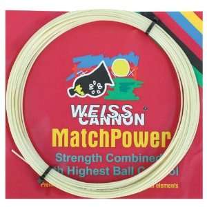   Cannon Match Power 125 Natural Tennis Sting Natural